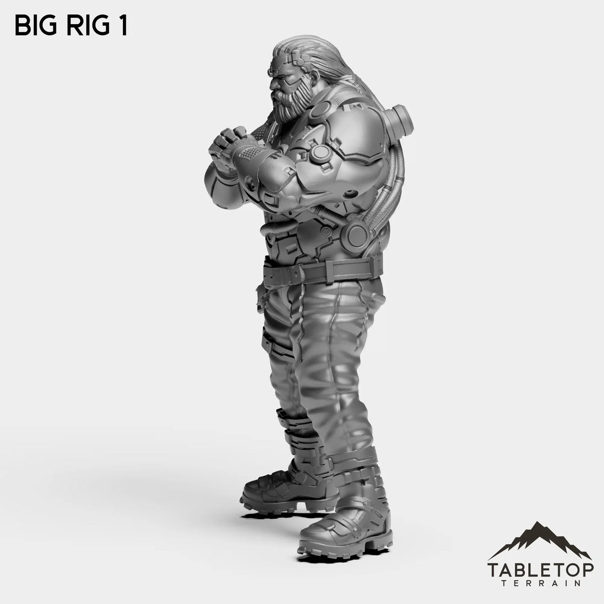 Tabletop Terrain Miniature Big Rig