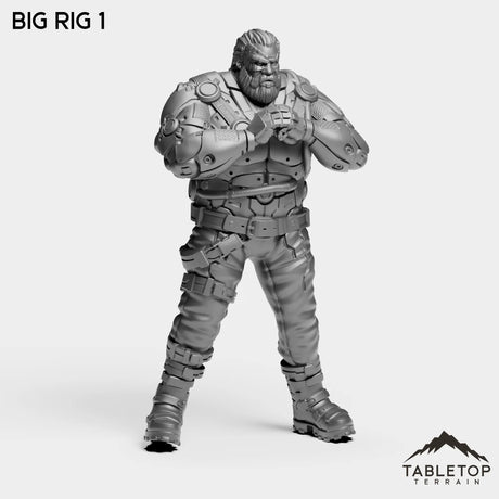 Tabletop Terrain Miniature Big Rig