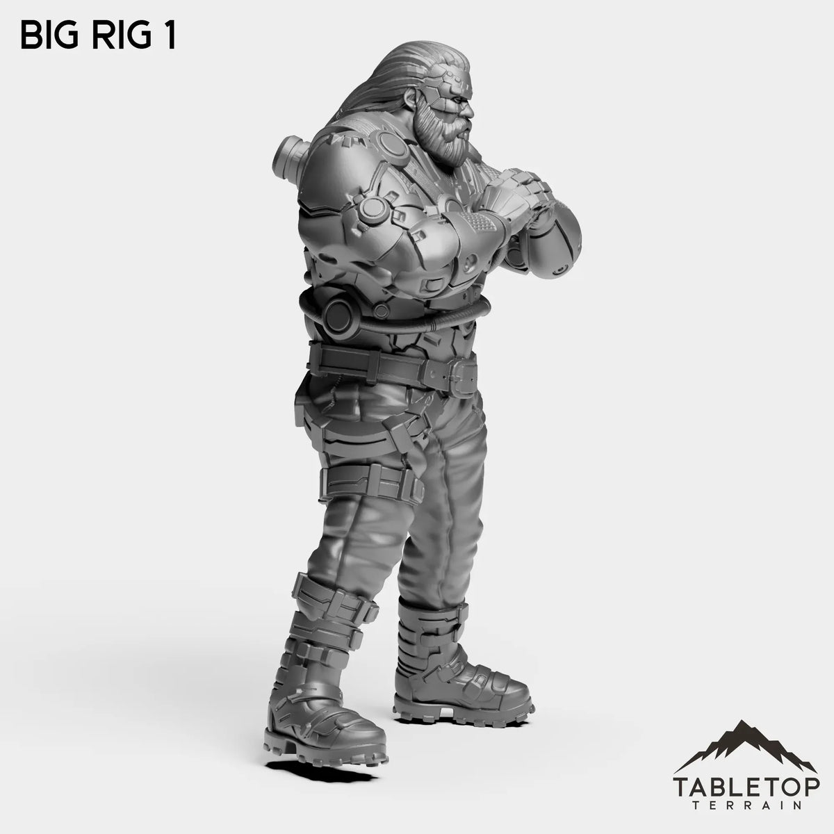 Tabletop Terrain Miniature Big Rig