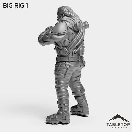 Tabletop Terrain Miniature Big Rig