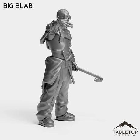 Tabletop Terrain Miniature Big Slab - Black Site Prisoners