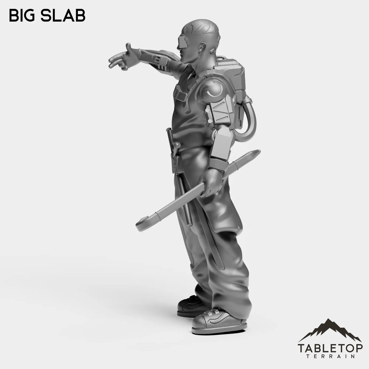 Tabletop Terrain Miniature Big Slab - Black Site Prisoners