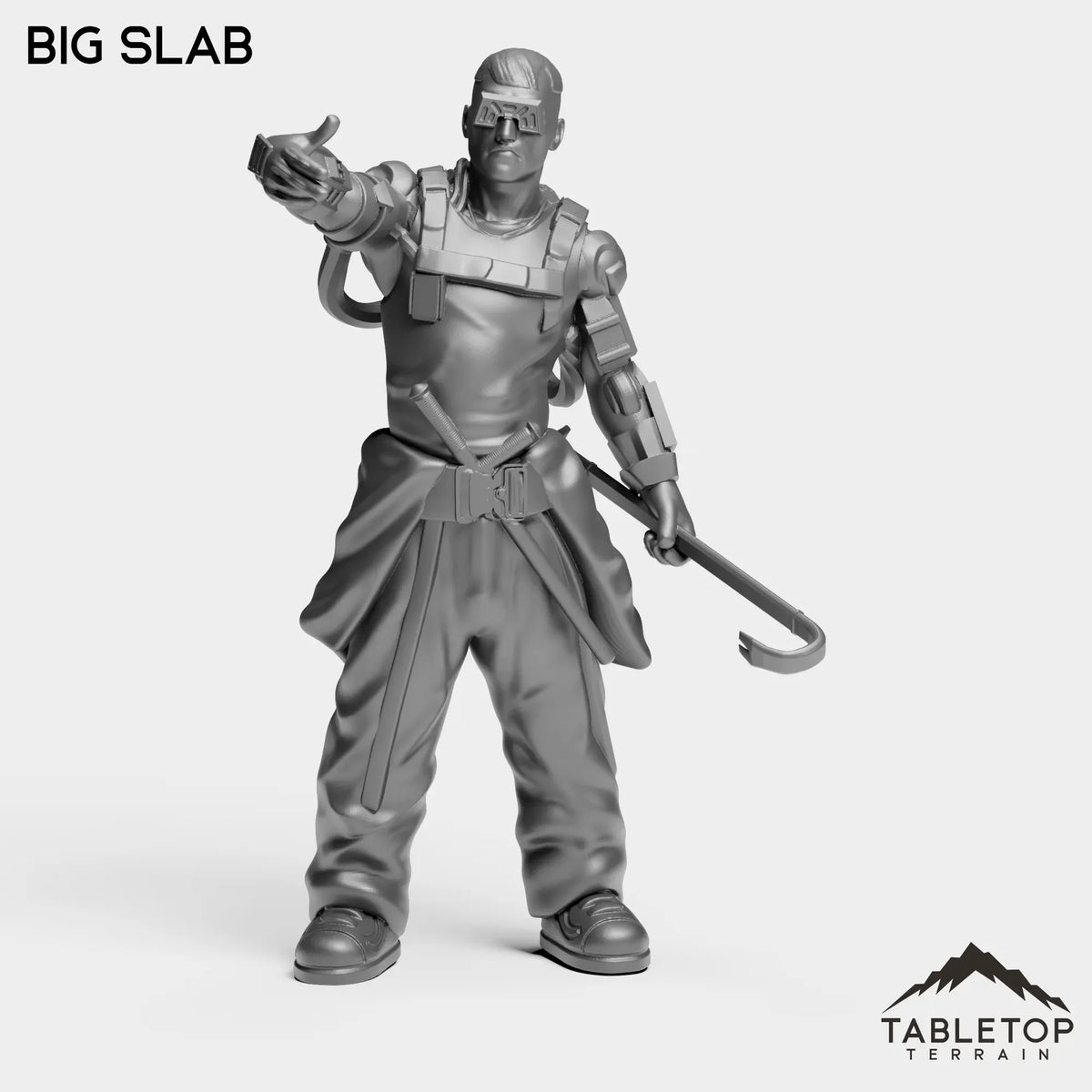 Tabletop Terrain Miniature Big Slab - Black Site Prisoners