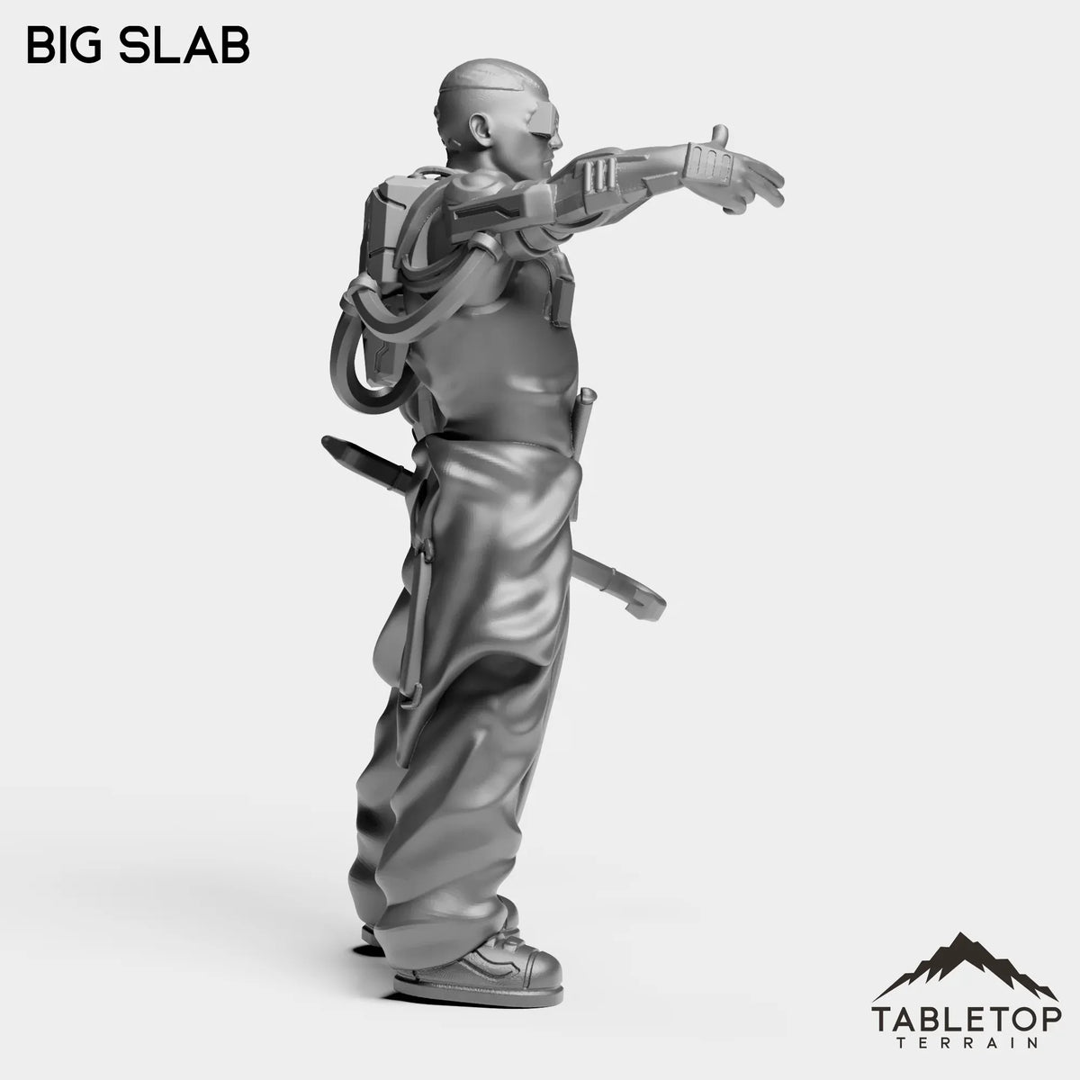 Tabletop Terrain Miniature Big Slab - Black Site Prisoners
