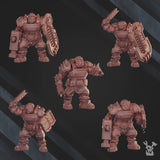 Tabletop Terrain Miniature "Bigfoot" Heavy Squad