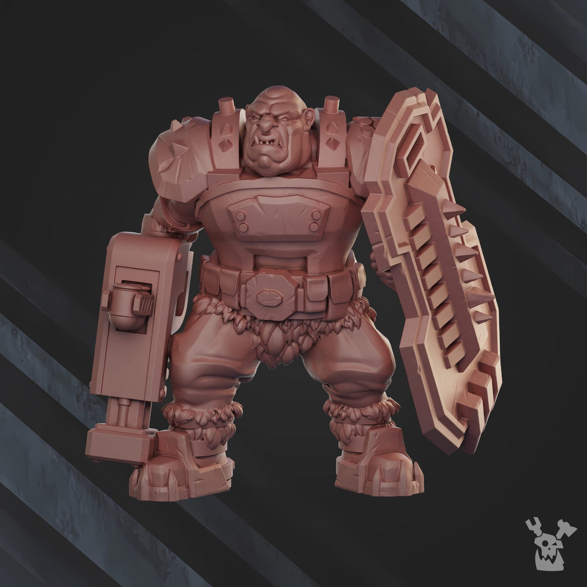 Tabletop Terrain Miniature "Bigfoot" Heavy Squad
