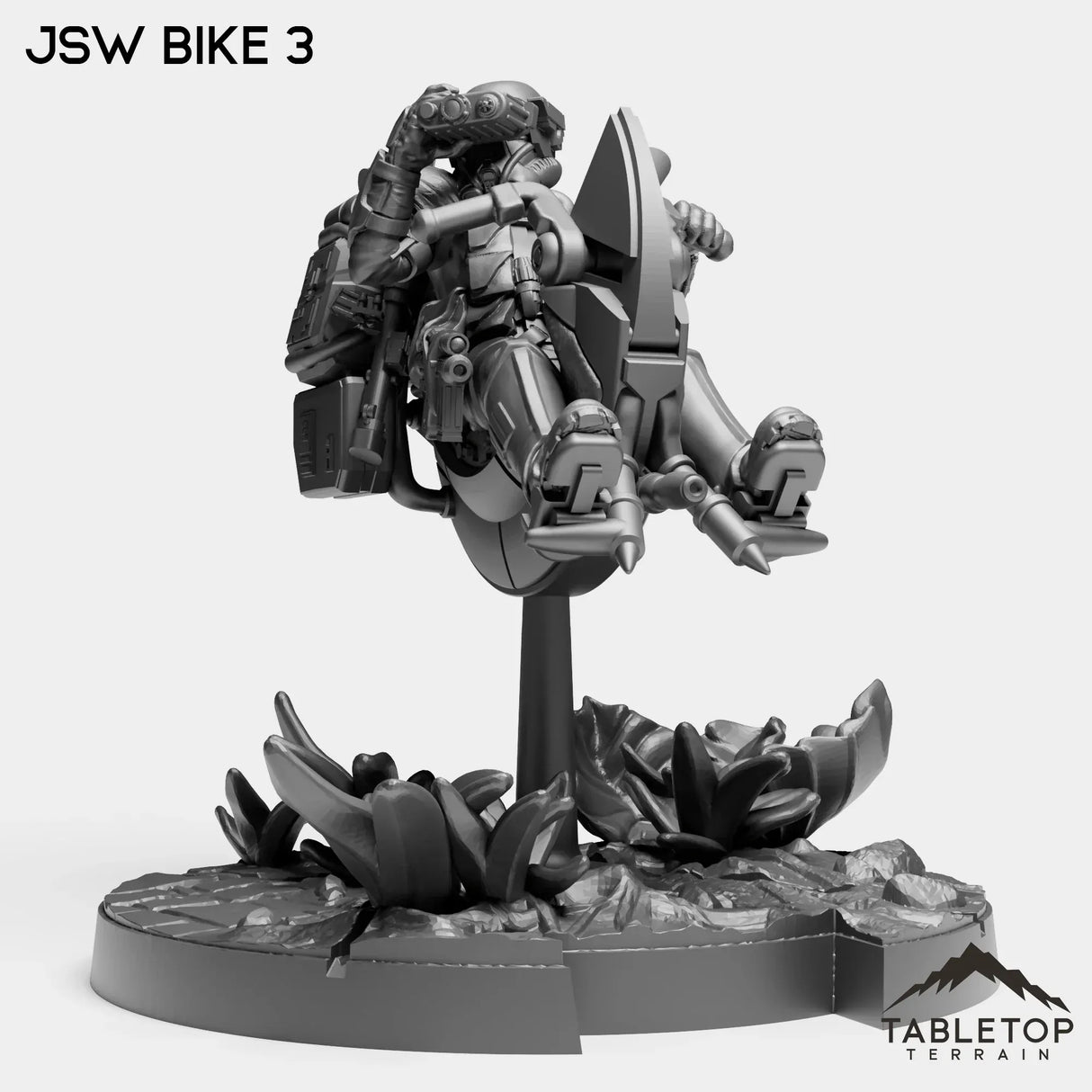 Tabletop Terrain Miniature Biker 3 JSW Bikers