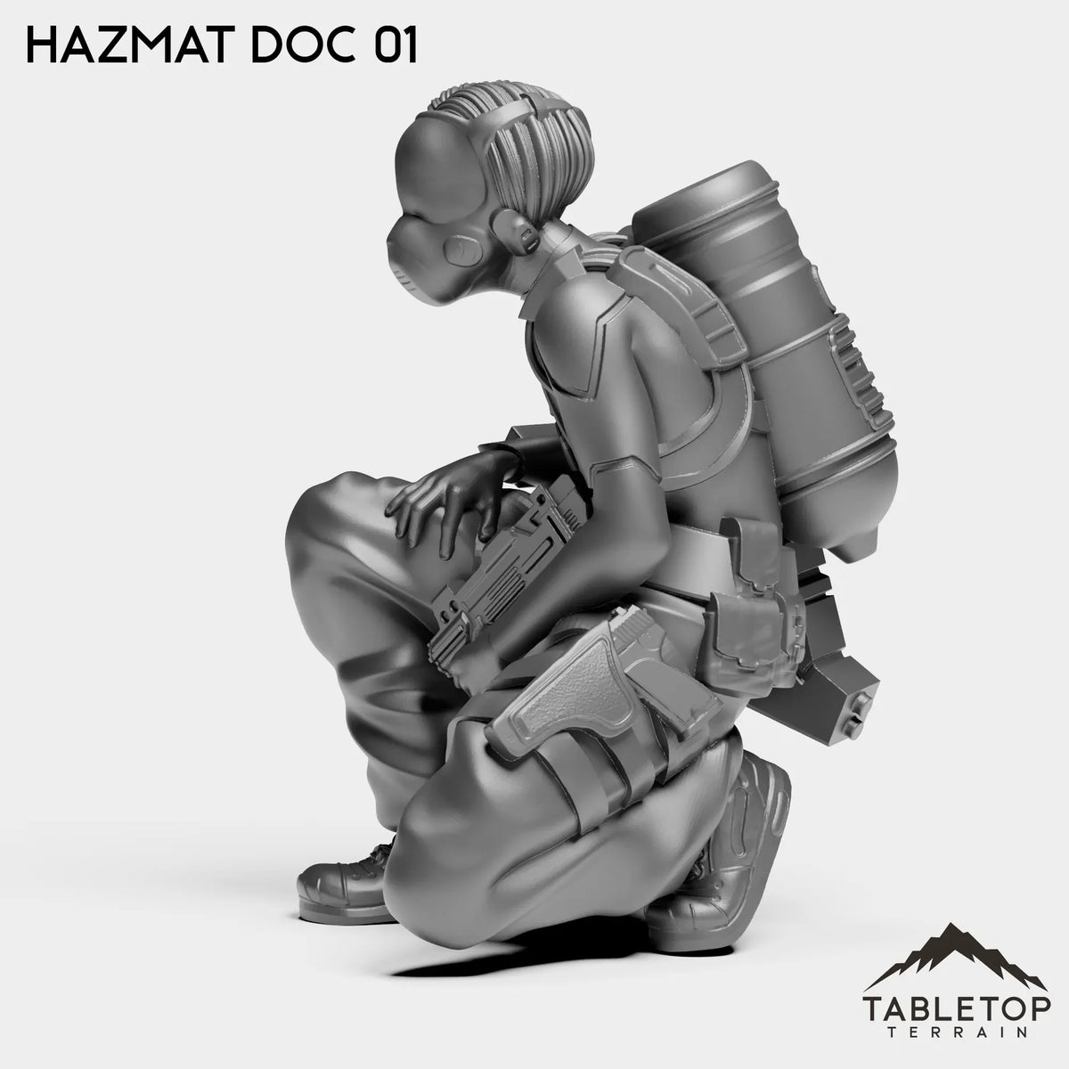 Tabletop Terrain Miniature BioHazardScientists - MISC