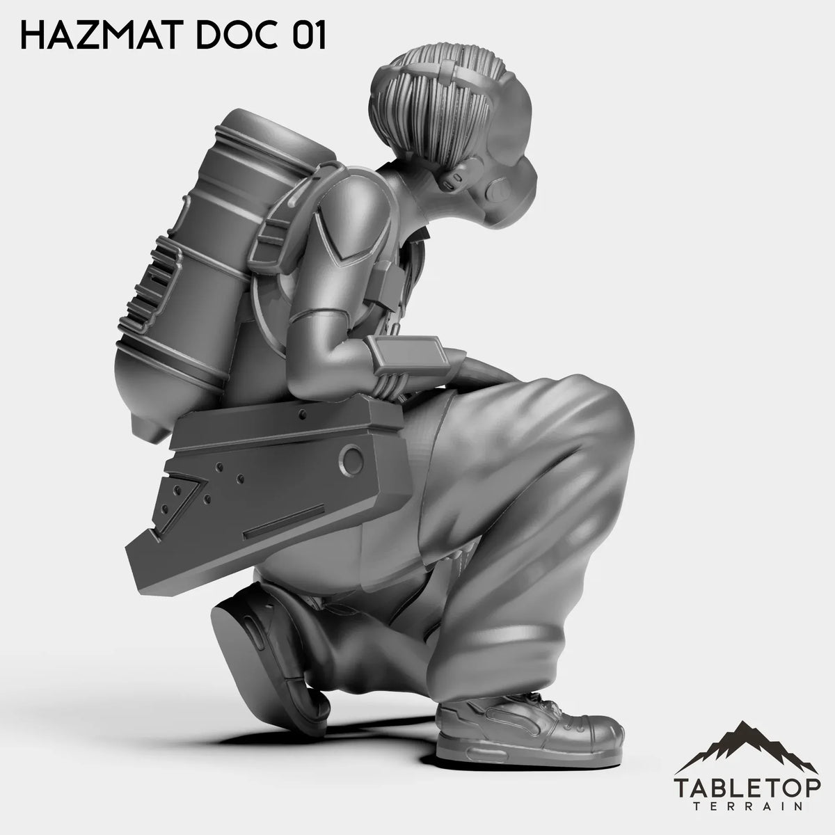 Tabletop Terrain Miniature BioHazardScientists - MISC