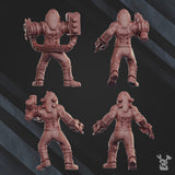 Tabletop Terrain Miniature Biomechanoids