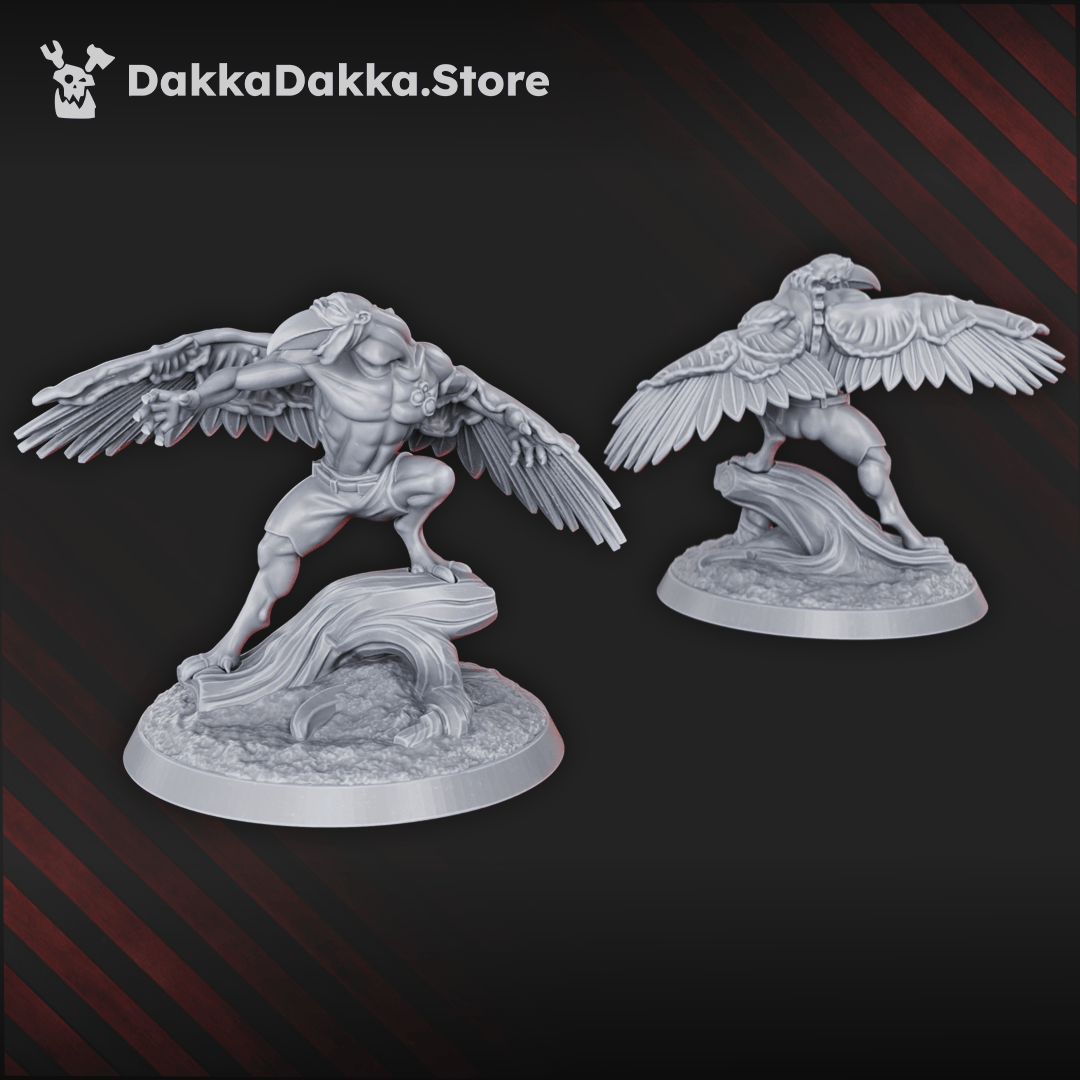 Tabletop Terrain Miniature Birdfused Wings Squad (x3)