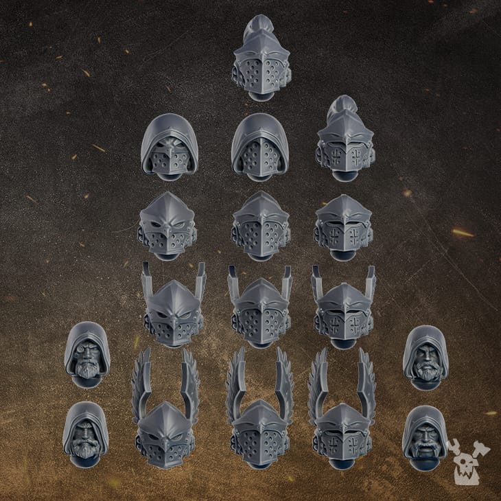 Tabletop Terrain Miniature Black Gryphons Assembly Kit