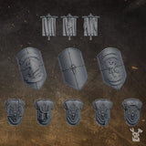 Tabletop Terrain Miniature Black Gryphons Assembly Kit