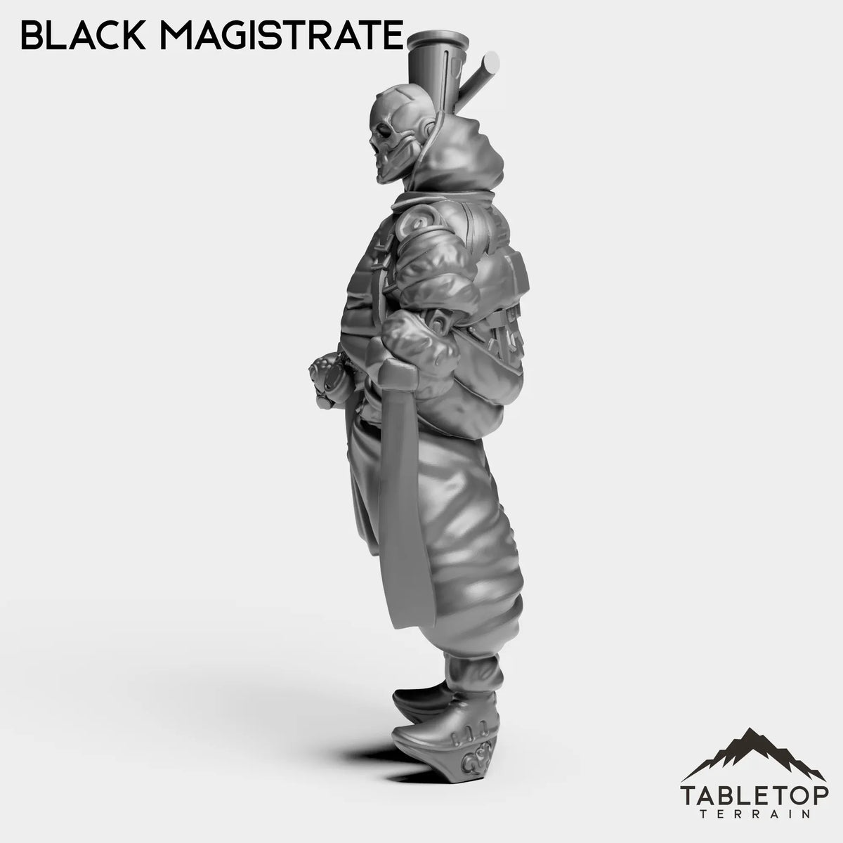 Tabletop Terrain Miniature Black Magistrate - Black Lotus Squad