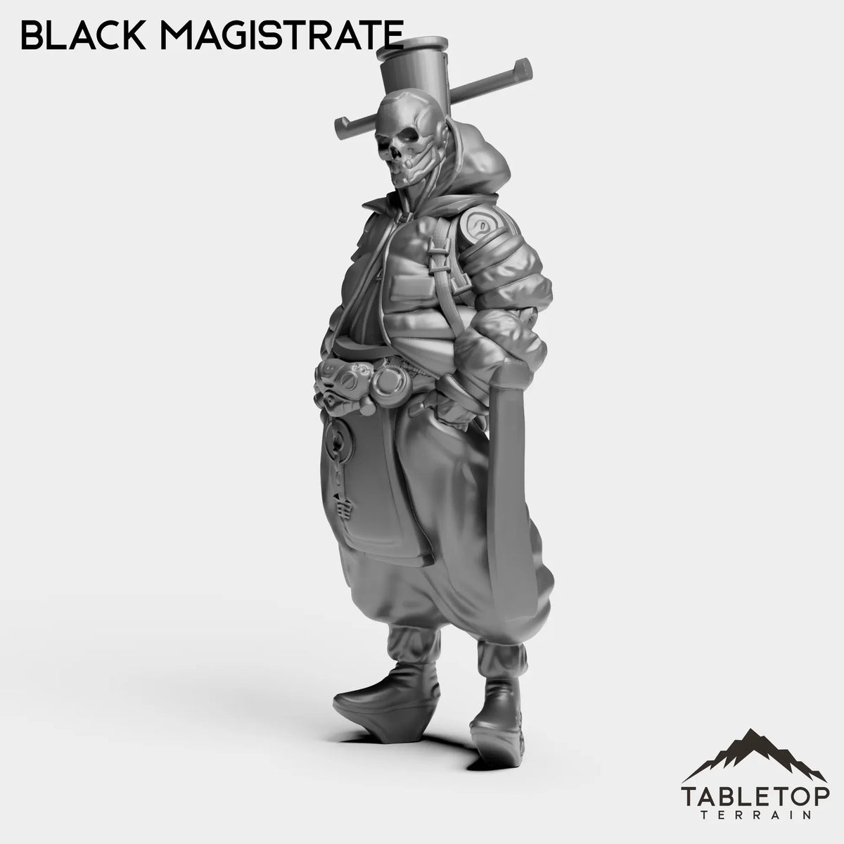 Tabletop Terrain Miniature Black Magistrate - Black Lotus Squad