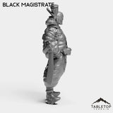 Tabletop Terrain Miniature Black Magistrate - Black Lotus Squad