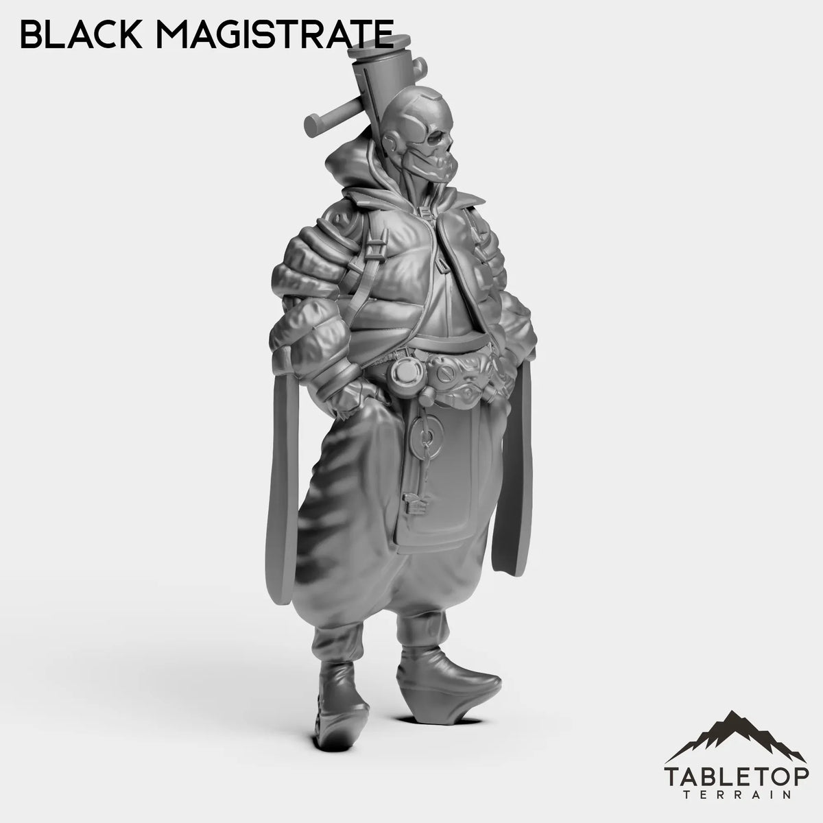 Tabletop Terrain Miniature Black Magistrate - Black Lotus Squad