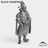 Tabletop Terrain Miniature Black Magistrate - Black Lotus Squad