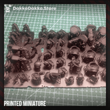 Tabletop Terrain Miniature Black Mountain Guardians