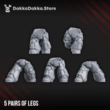 Tabletop Terrain Miniature Black Mountain Guardians
