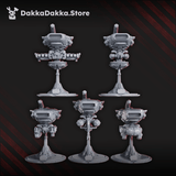 Tabletop Terrain Miniature Black Sun Covenant Drones