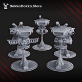 Tabletop Terrain Miniature Black Sun Covenant Drones
