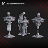 Tabletop Terrain Miniature Black Sun Covenant Drones Upgrade