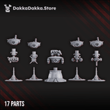 Tabletop Terrain Miniature Black Sun Covenant Drones Upgrade