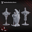 Tabletop Terrain Miniature Black Sun Covenant Drones Upgrade