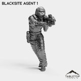 Tabletop Terrain Miniature Blacksite Agent 1 Blacksite Agent - Nakamura Strike Team