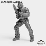 Tabletop Terrain Miniature Blacksite Agent 2 Blacksite Agent - Nakamura Strike Team