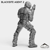 Tabletop Terrain Miniature Blacksite Agent - Nakamura Strike Team