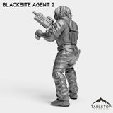 Tabletop Terrain Miniature Blacksite Agent - Nakamura Strike Team
