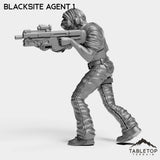 Tabletop Terrain Miniature Blacksite Agent - Nakamura Strike Team