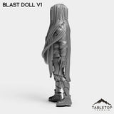 Tabletop Terrain Miniature Blast Doll