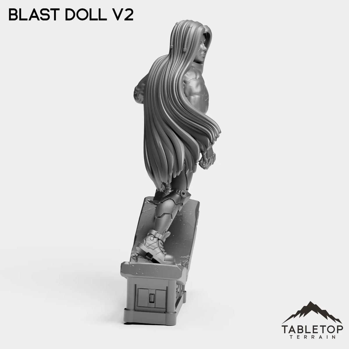 Tabletop Terrain Miniature Blast Doll