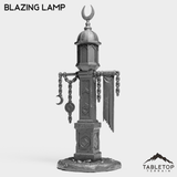 Tabletop Terrain Miniature Blazing Lamp - Grimdark Terrain