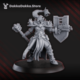Tabletop Terrain Miniature Blightshield Witches Squad
