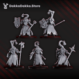 Tabletop Terrain Miniature Blightshield Witches Squad