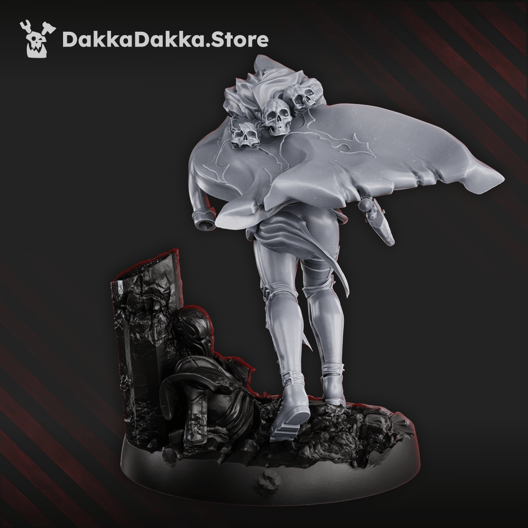 Tabletop Terrain Miniature Blood Commissar