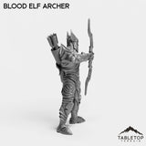 Tabletop Terrain Miniature Blood Elf Archer