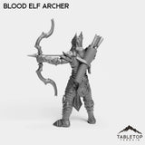 Tabletop Terrain Miniature Blood Elf Archer