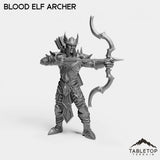 Tabletop Terrain Miniature Blood Elf Archer