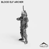 Tabletop Terrain Miniature Blood Elf Archer