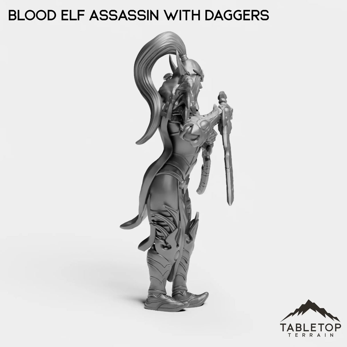 Tabletop Terrain Miniature Blood Elf Assassin