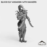 Tabletop Terrain Miniature Blood Elf Assassin