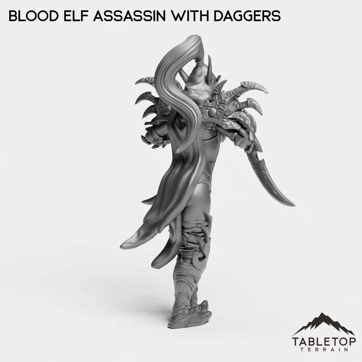 Tabletop Terrain Miniature Blood Elf Assassin