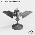 Tabletop Terrain Miniature Blood Elf Hawk Rider