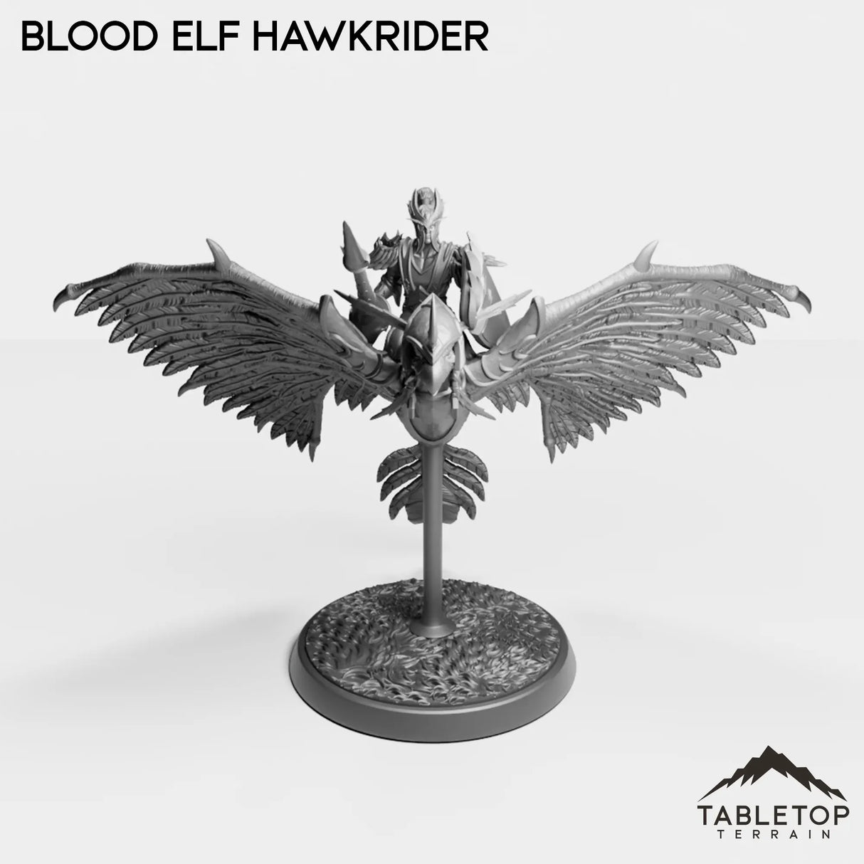 Tabletop Terrain Miniature Blood Elf Hawk Rider