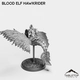 Tabletop Terrain Miniature Blood Elf Hawk Rider